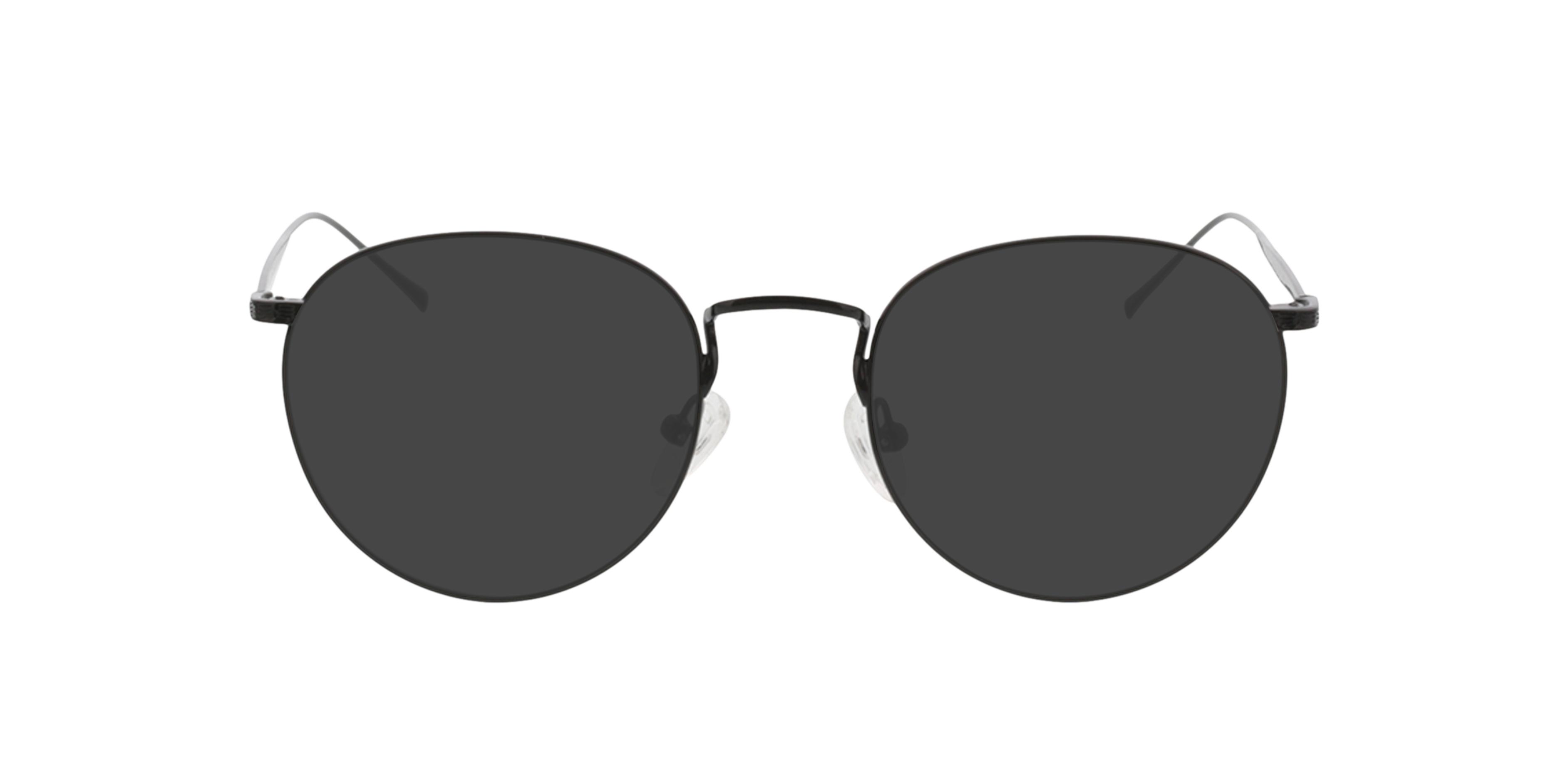 Macon Zwart MetaalEyeglass Frames van B24, met getinte lenzen