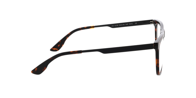 Rufus Havana AcetaatEyeglass Frames van B24, Zijaanzicht