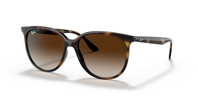 RB4378 Havana KunststoffSunglass Frames von B24, Dreiviertelansicht