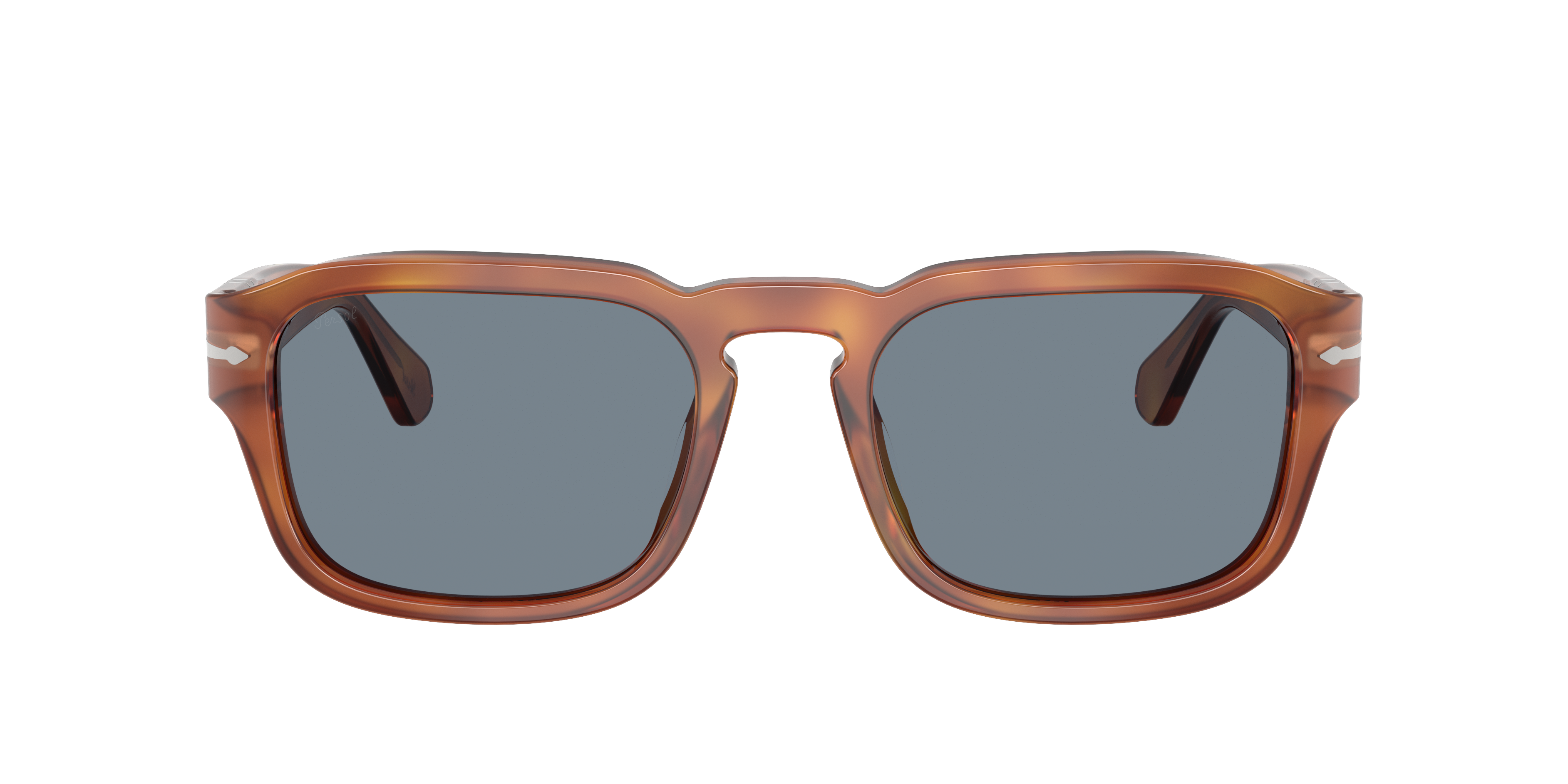 PO3386S Terra Di Siena AcetatSunglass Frames von B24, mit getönten Gläsern