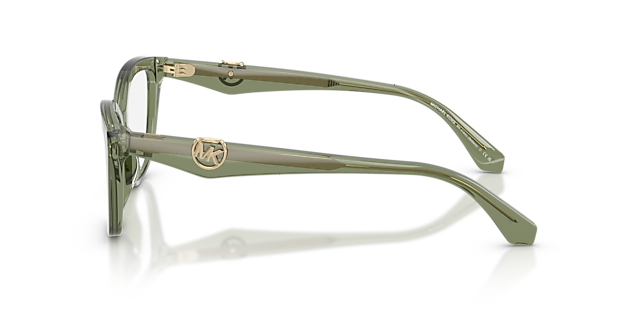 MK4164U Green Transparent AcetatEyeglass Frames von B24, Seitenansicht