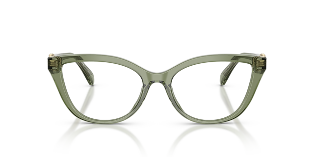 MK4164U Green Transparent AcetatEyeglass Frames von B24, Vorderansicht