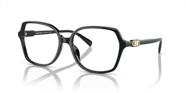 MK4111U Zwart AcetaatEyeglass Frames van B24, Hoekweergave