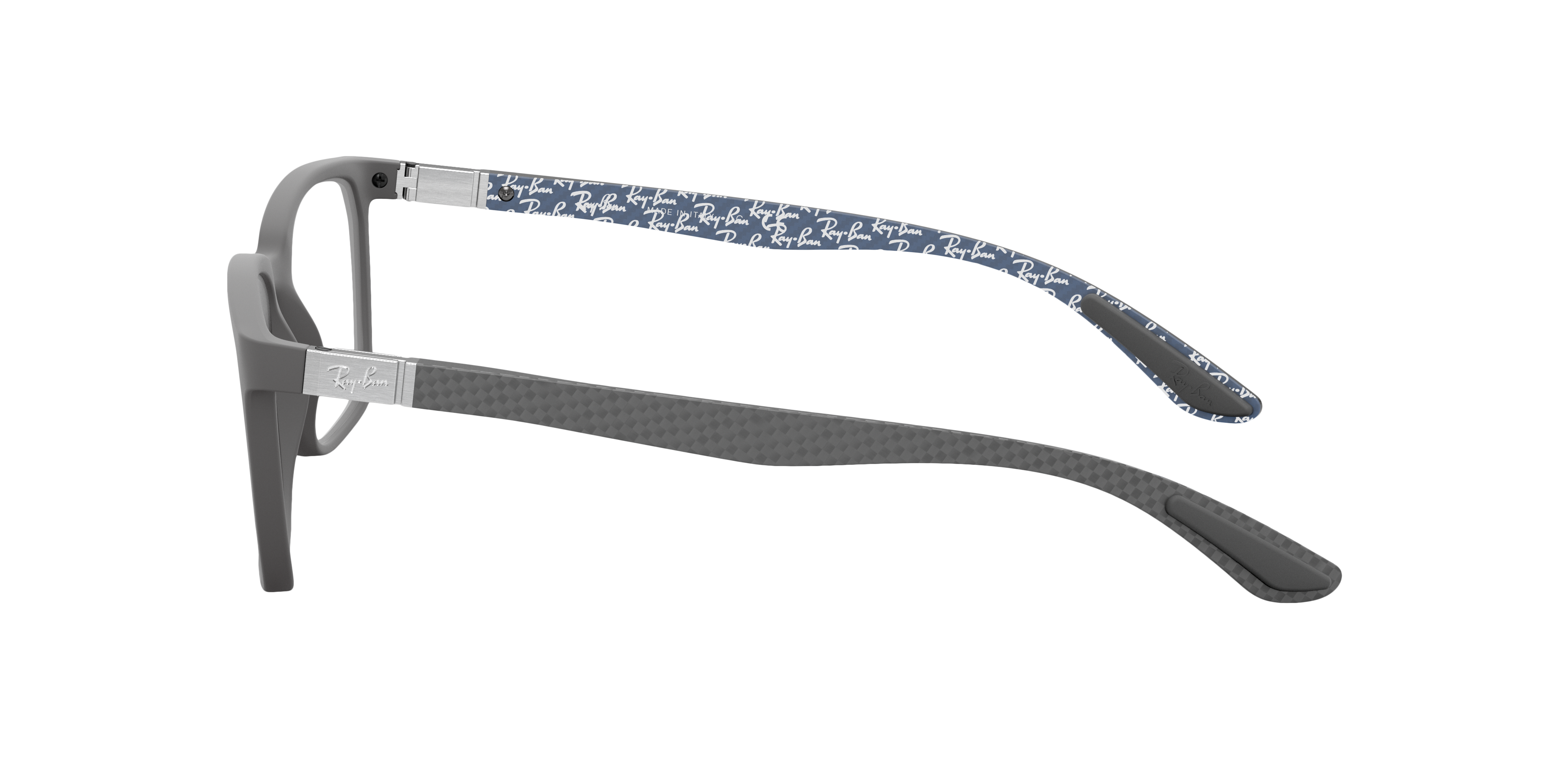 RB8906 Zwart KunststofEyeglass Frames van B24, Zijaanzicht