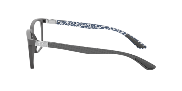 RB8906 Zwart KunststofEyeglass Frames van B24, Zijaanzicht