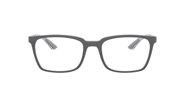 RB8906 Zwart KunststofEyeglass Frames van B24, Vooraanzicht