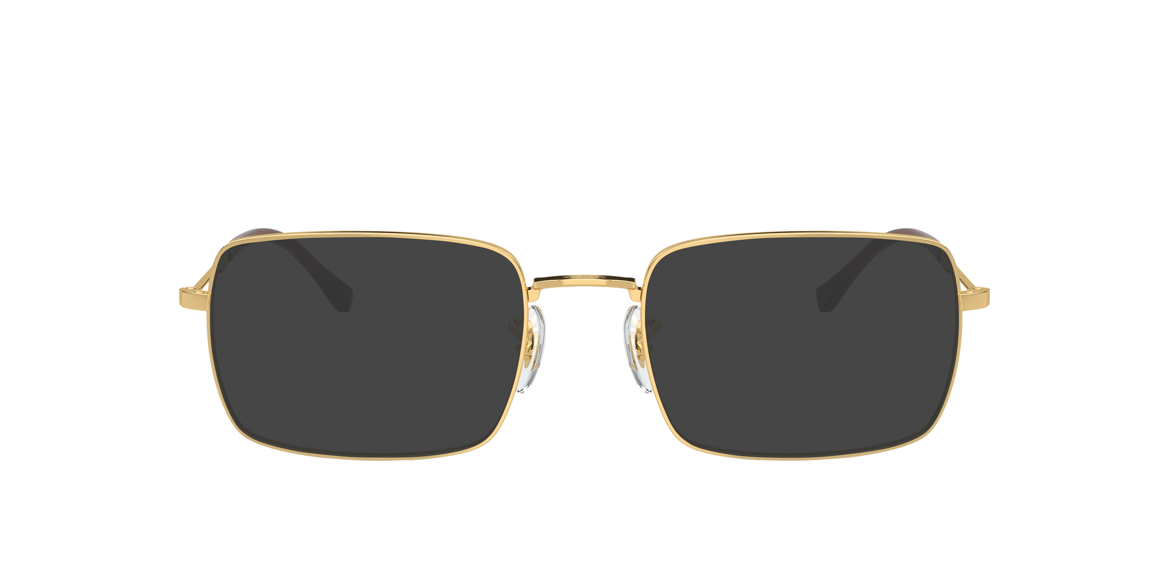 RB6520 Arista goud MetaalEyeglass Frames van B24, met getinte lenzen