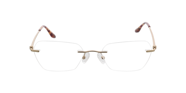 Westwood Matt Gold MetallEyeglass Frames von B24, Vorderansicht