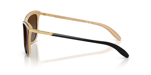 RA5203 Schwarz AcetatSunglass Frames von B24, Seitenansicht