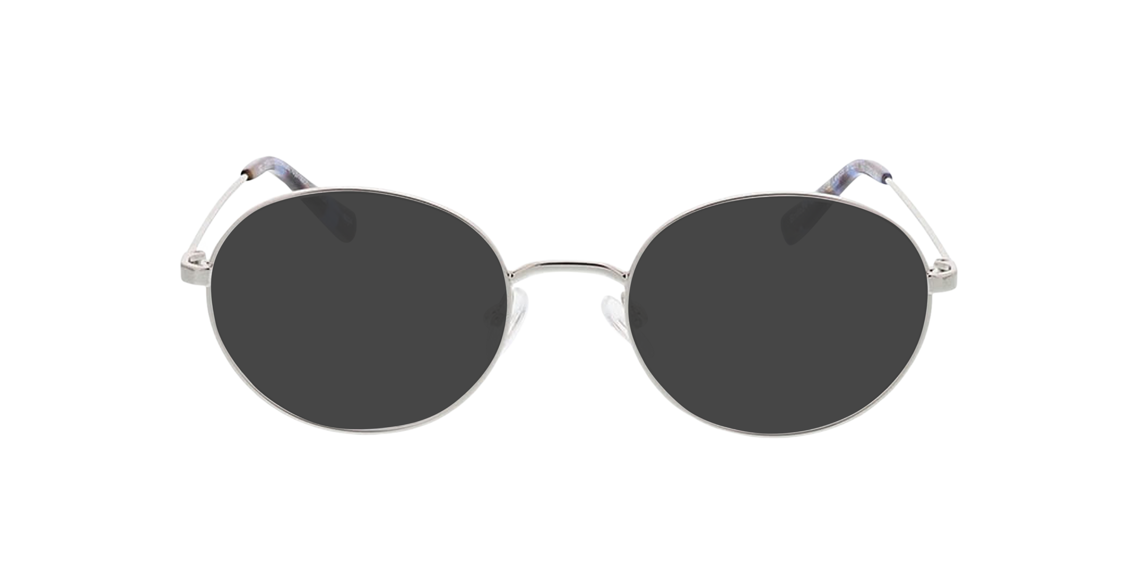 Leeds Silber MetallEyeglass Frames von B24, mit getönten Gläsern