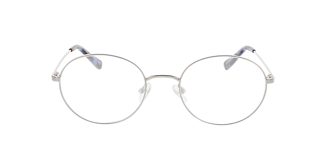 Leeds Silber MetallEyeglass Frames von B24, Vorderansicht