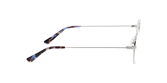 Leeds Silber MetallEyeglass Frames von B24, Seitenansicht