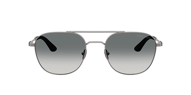 AR6178 Matt Gunmetal MetallSunglass Frames von B24, mit getönten Gläsern