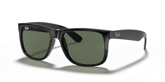 RB4165 Zwart KunststofSunglass Frames van B24, Hoekweergave