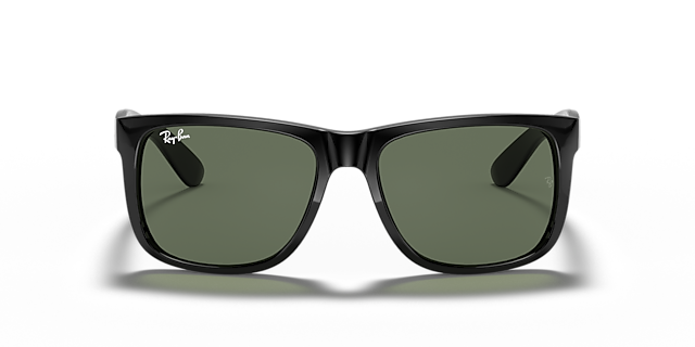 RB4165 Zwart KunststofSunglass Frames van B24, Vooraanzicht