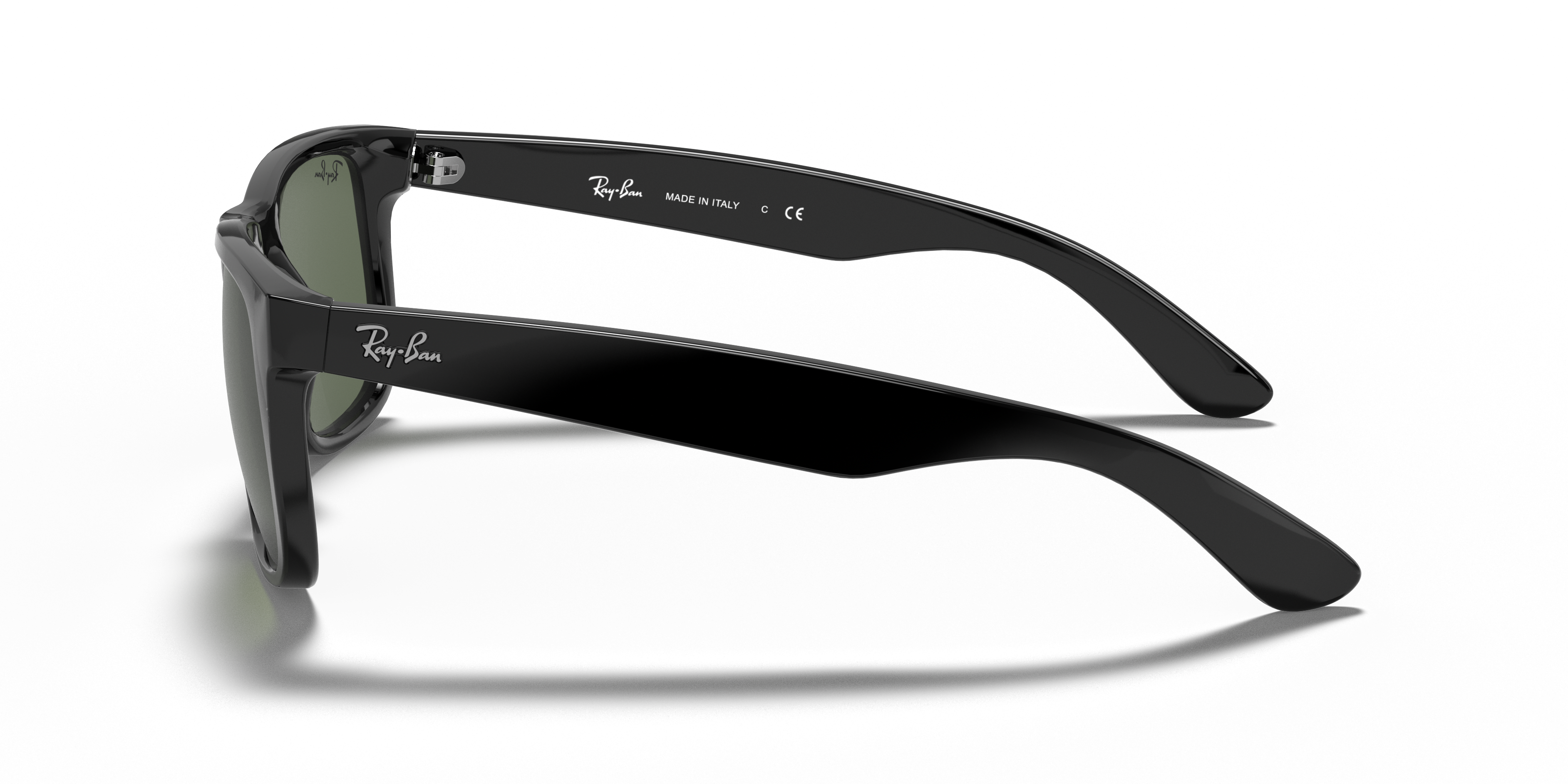 RB4165 Schwarz KunststoffSunglass Frames von B24, Seitenansicht