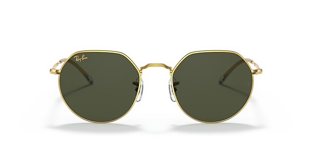 RB3565 Goud MetaalSunglass Frames van B24, Vooraanzicht
