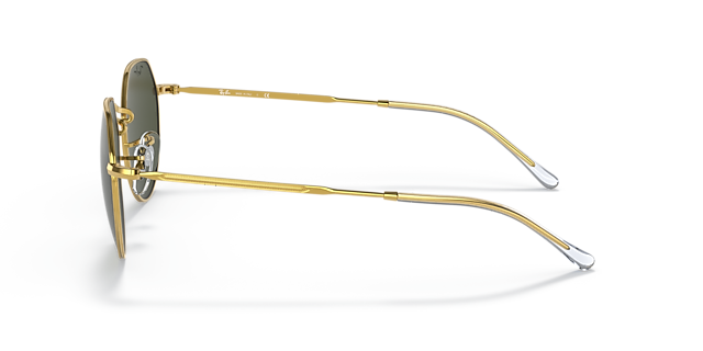 RB3565 Goud MetaalSunglass Frames van B24, Zijaanzicht