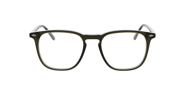 Noah Crystal Khaki AcetaatEyeglass Frames van B24, Vooraanzicht