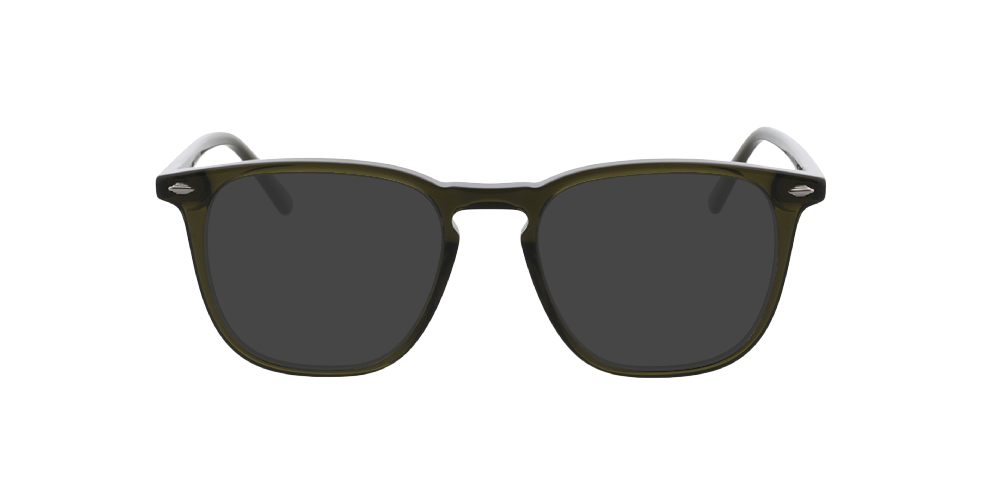 Noah Crystal Khaki AcetatEyeglass Frames von B24, mit getönten Gläsern