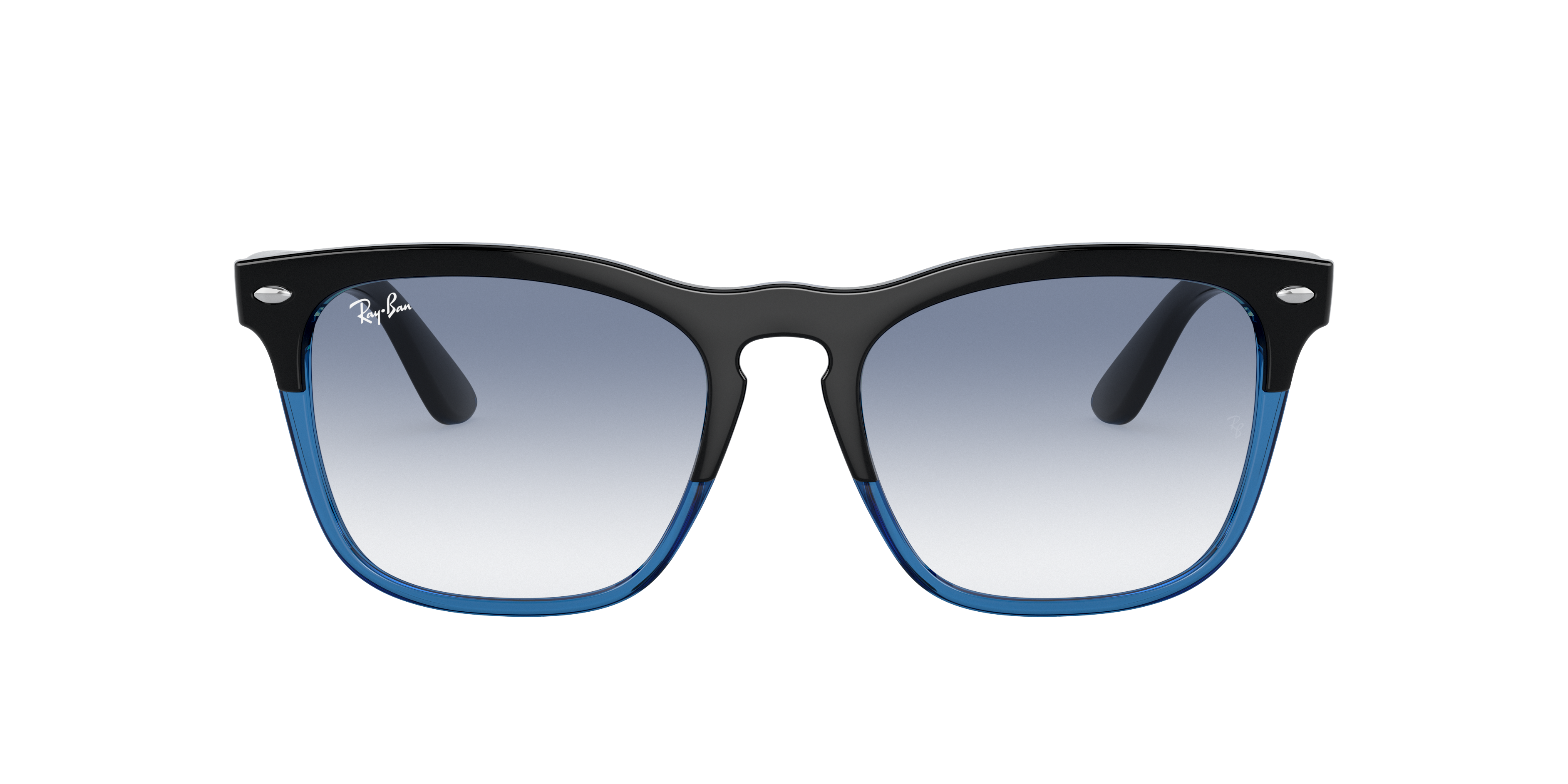 Ray-Ban 8056597717847 Schwarz Auf Blau/black/black On Transparent, Size: Large