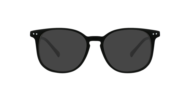 BARRON Jet Black AcetaatEyeglass Frames van B24, met getinte lenzen