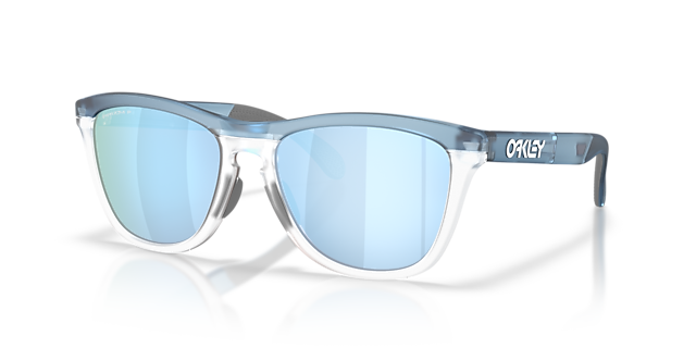 Frogskins™ Range XL Transparent Stonewash & Clear KunststoffSunglass Frames von B24, Dreiviertelansicht
