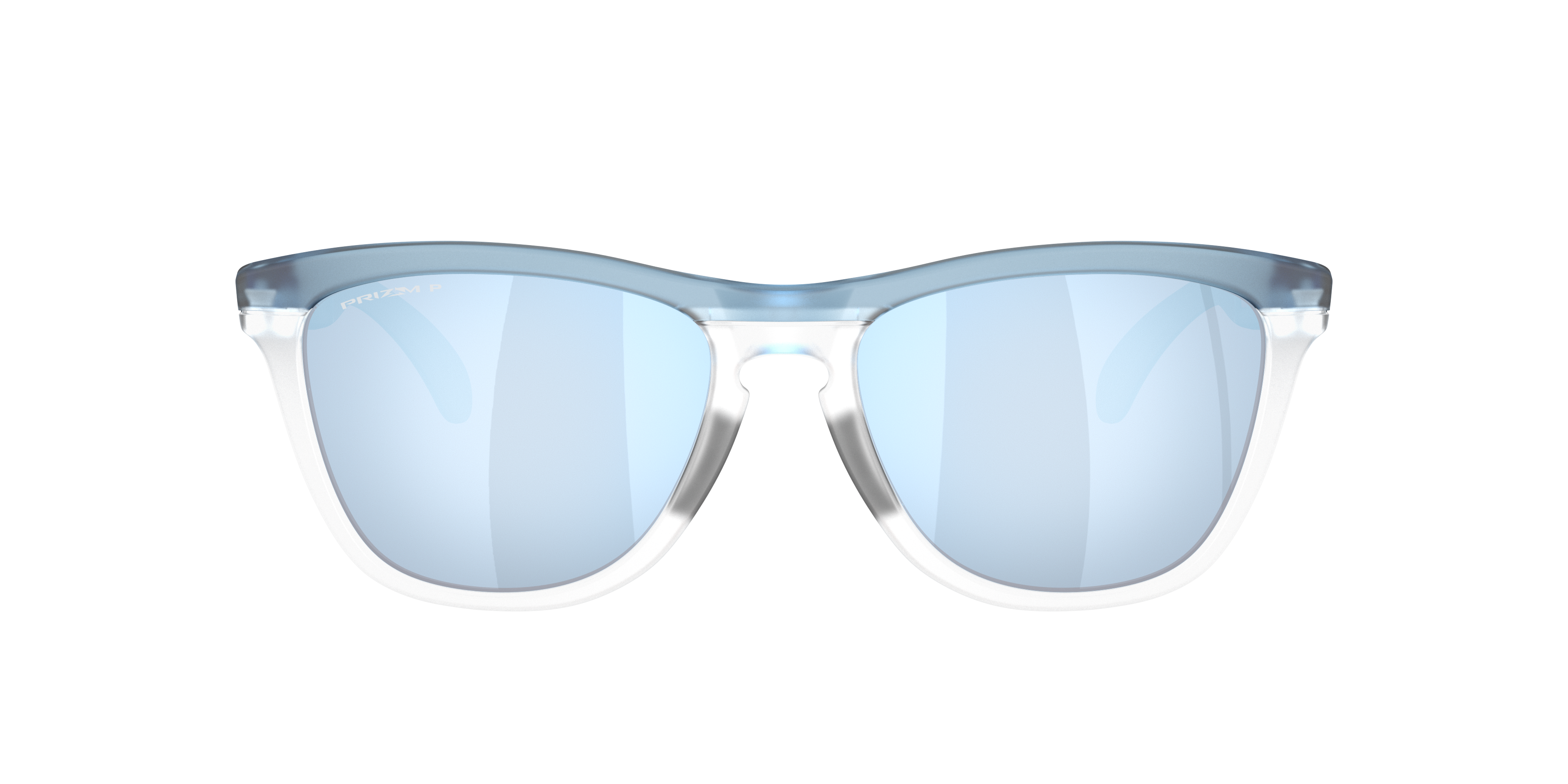 Frogskins™ Range XL Transparent Stonewash & Clear KunststofSunglass Frames van B24, met getinte lenzen