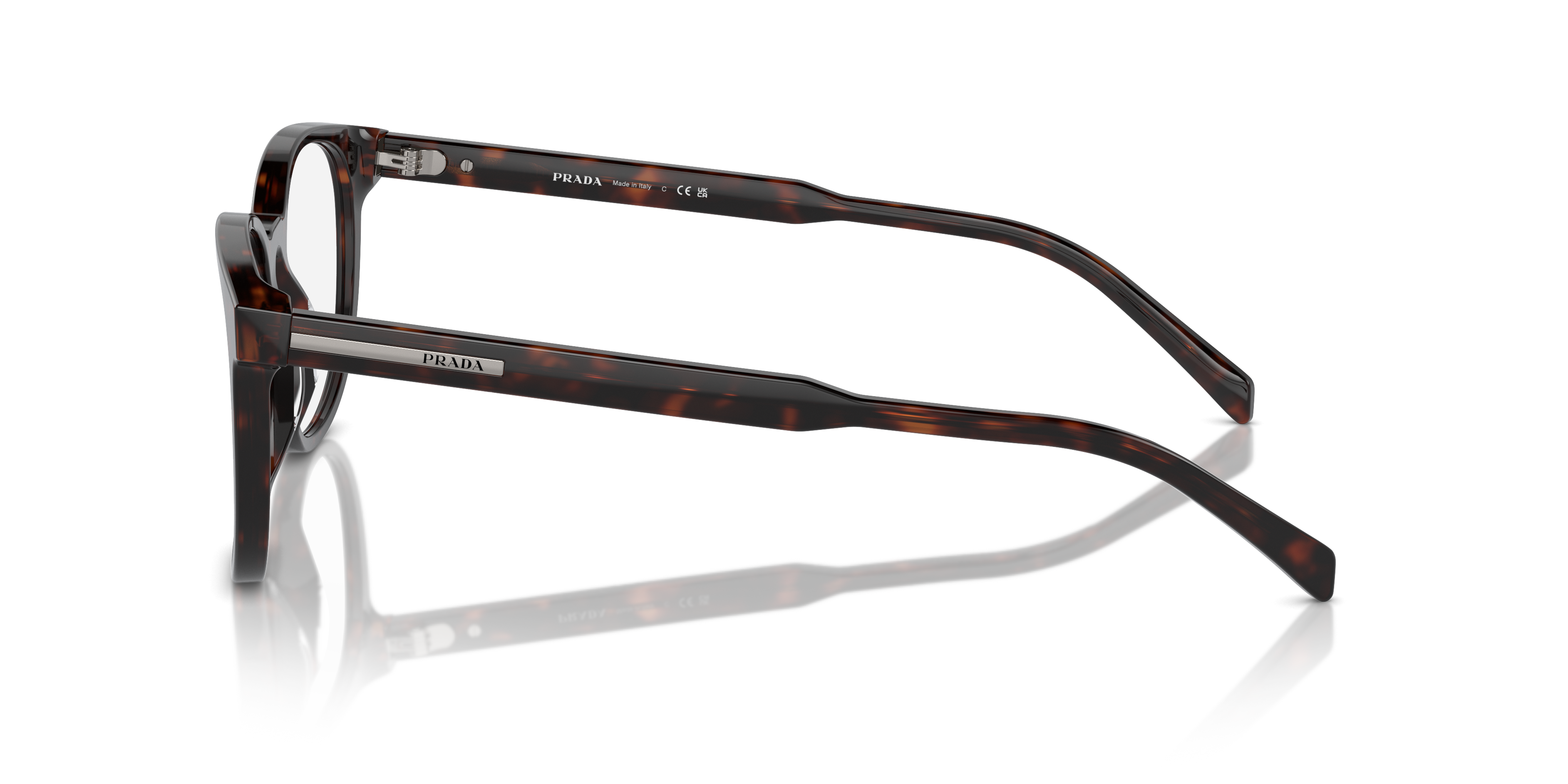 PR A15V Radica schildpad AcetaatEyeglass Frames van B24, Zijaanzicht