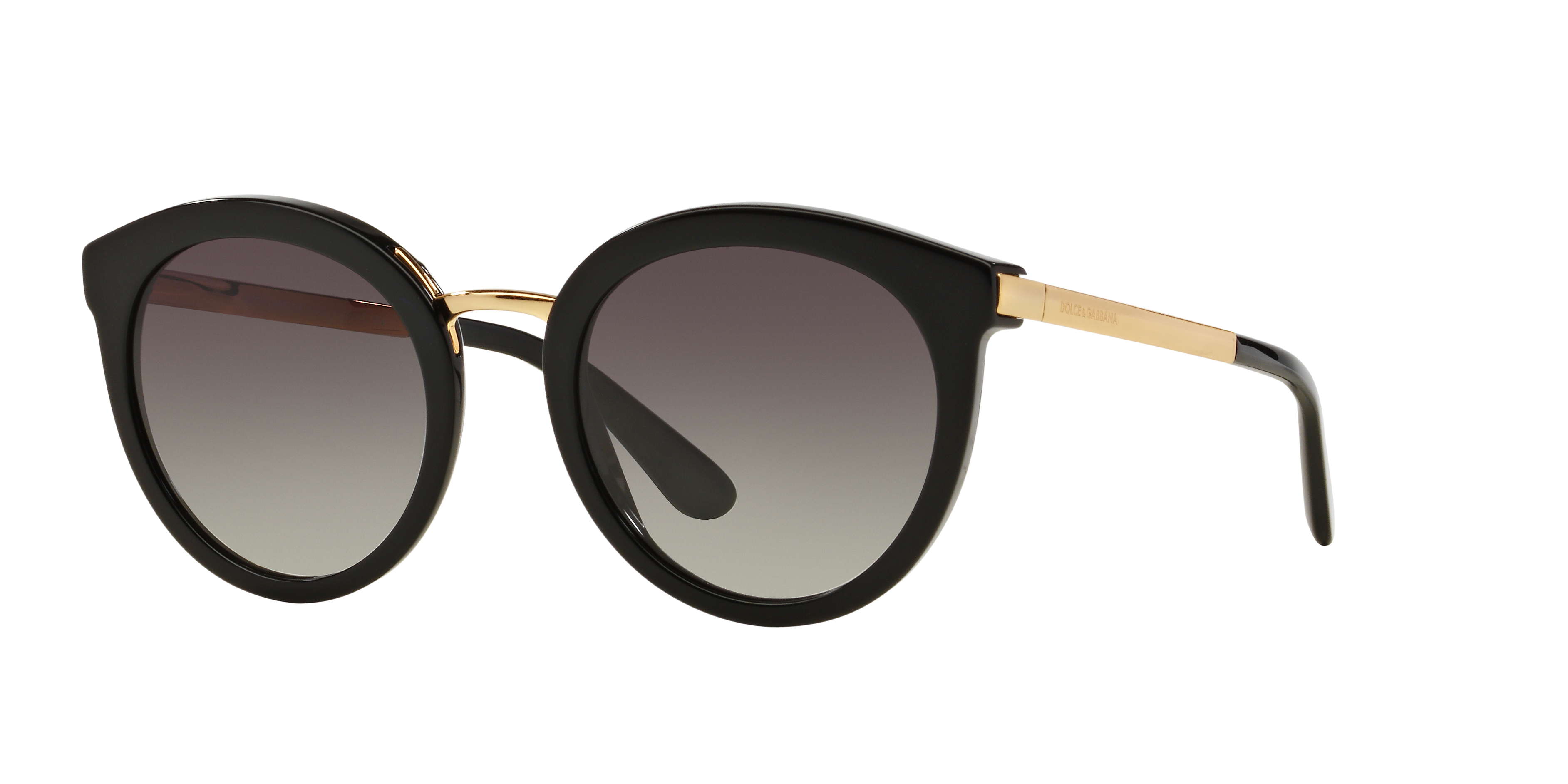 DG4268 Schwarz AcetatSunglass Frames von B24, Dreiviertelansicht