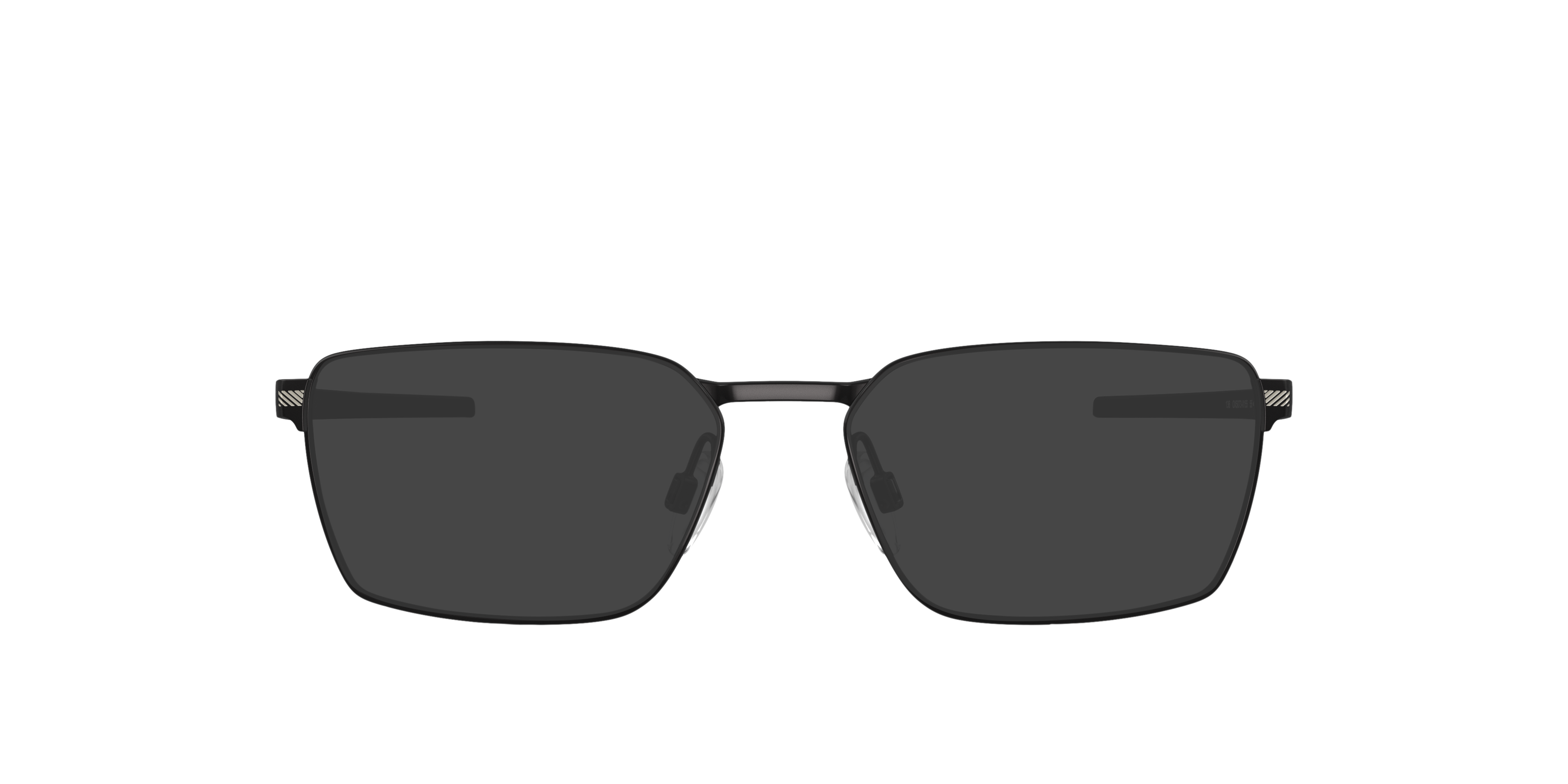 Sway Bar Satijnglans zwart TitaanEyeglass Frames van B24, met getinte lenzen