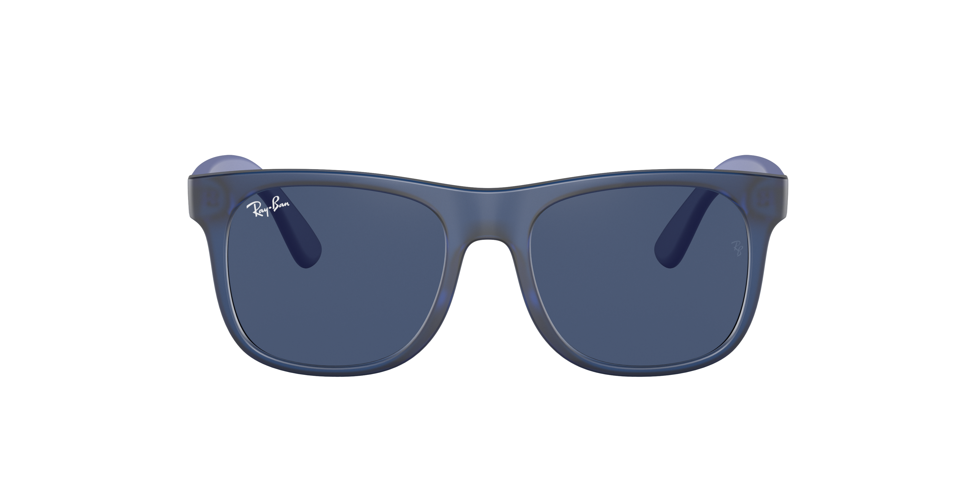 RB9069S Blau transparent KunststoffSunglass Frames von B24, mit getönten Gläsern