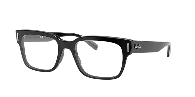 RB5388 Schwarz AcetatEyeglass Frames von B24, Dreiviertelansicht