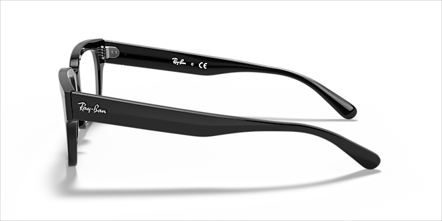 RB5388 Schwarz AcetatEyeglass Frames von B24, Seitenansicht