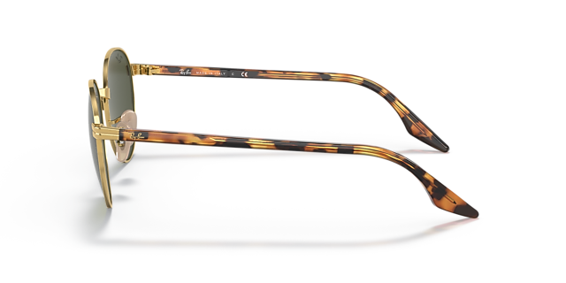 RB3691 Arista goud MetaalSunglass Frames van B24, Zijaanzicht