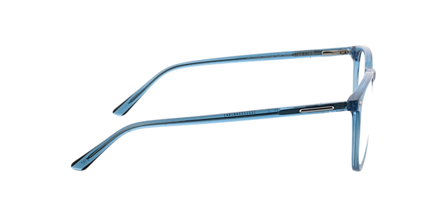Noah Kristalblauw AcetaatEyeglass Frames van B24, Zijaanzicht