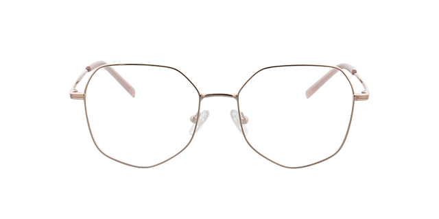 Blair Goud roze MetaalEyeglass Frames van B24, Vooraanzicht