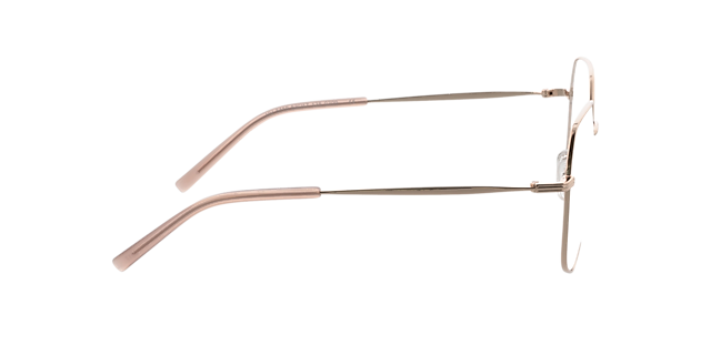 Blair Goud roze MetaalEyeglass Frames van B24, Zijaanzicht