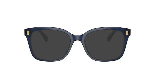 RA7174U Shiny Opalescent Blue AcetatEyeglass Frames von B24, mit getönten Gläsern