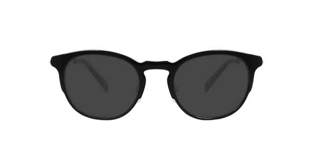 Noble Jet Black MetallEyeglass Frames von B24, mit getönten Gläsern