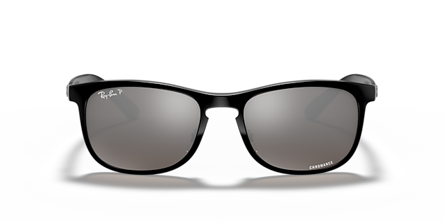 RB4263 Zwart KunststofSunglass Frames van B24, Vooraanzicht