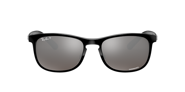 RB4263 Zwart KunststofSunglass Frames van B24, met getinte lenzen