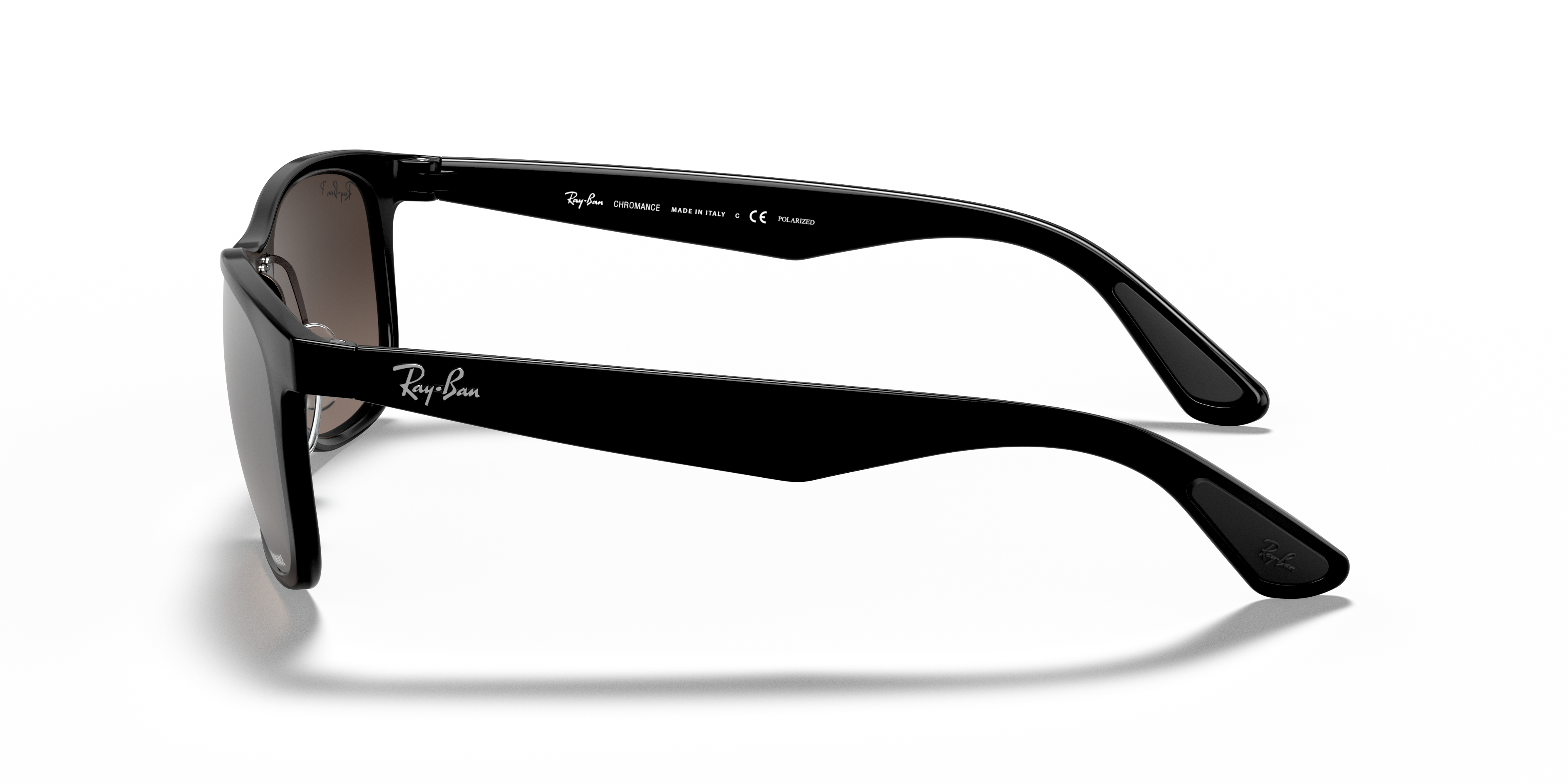 RB4263 Zwart KunststofSunglass Frames van B24, Zijaanzicht