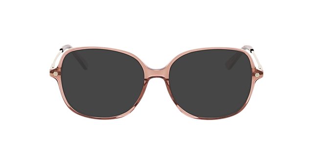 Linz Kristallrosa AcetatEyeglass Frames von B24, mit getönten Gläsern