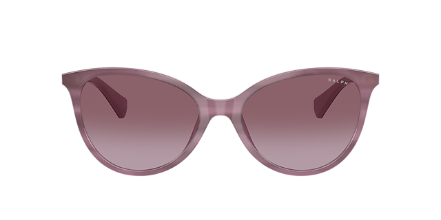 RA5339U Striped Purple AcetaatSunglass Frames van B24, met getinte lenzen