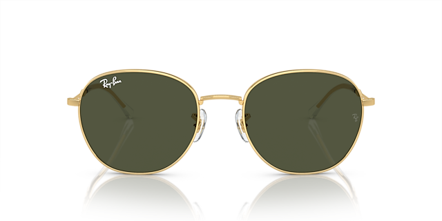 RB3809 Arista Gold MetallSunglass Frames von B24, Vorderansicht