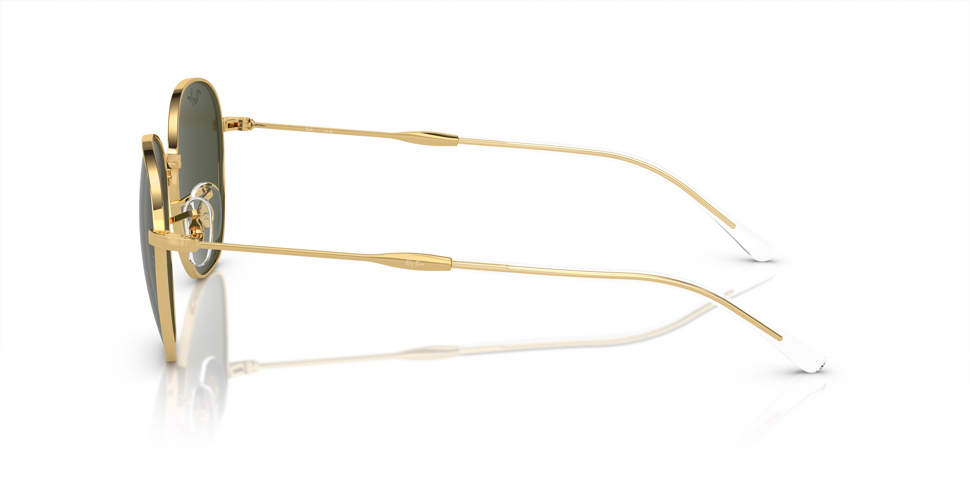 RB3809 Arista goud MetaalSunglass Frames van B24, Zijaanzicht