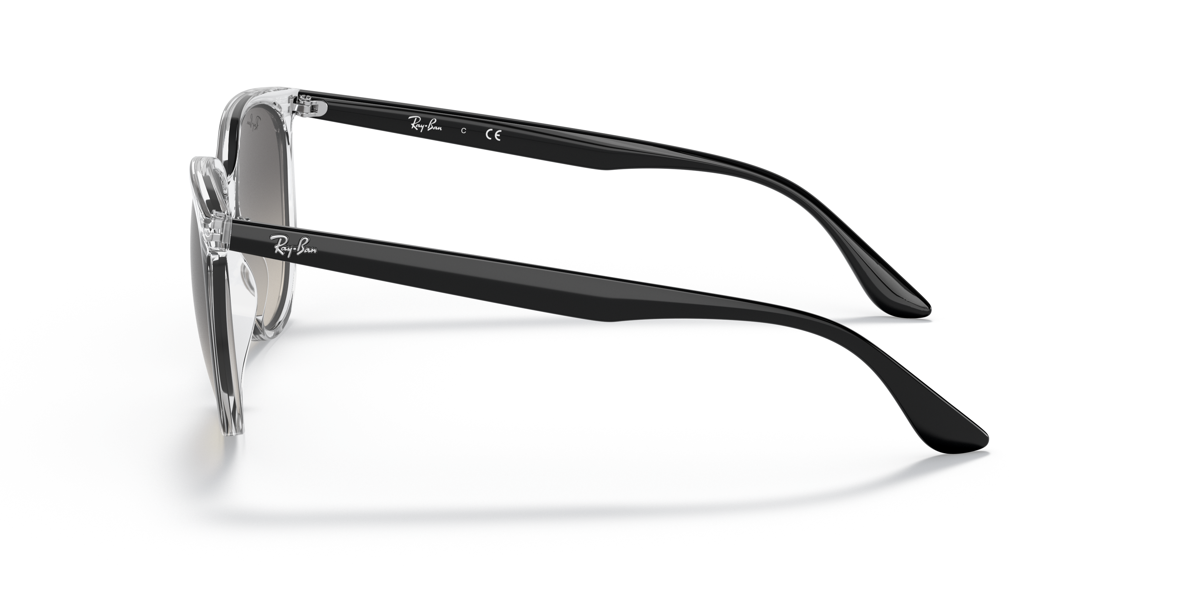 RB4378 Transparent KunststoffSunglass Frames von B24, Seitenansicht