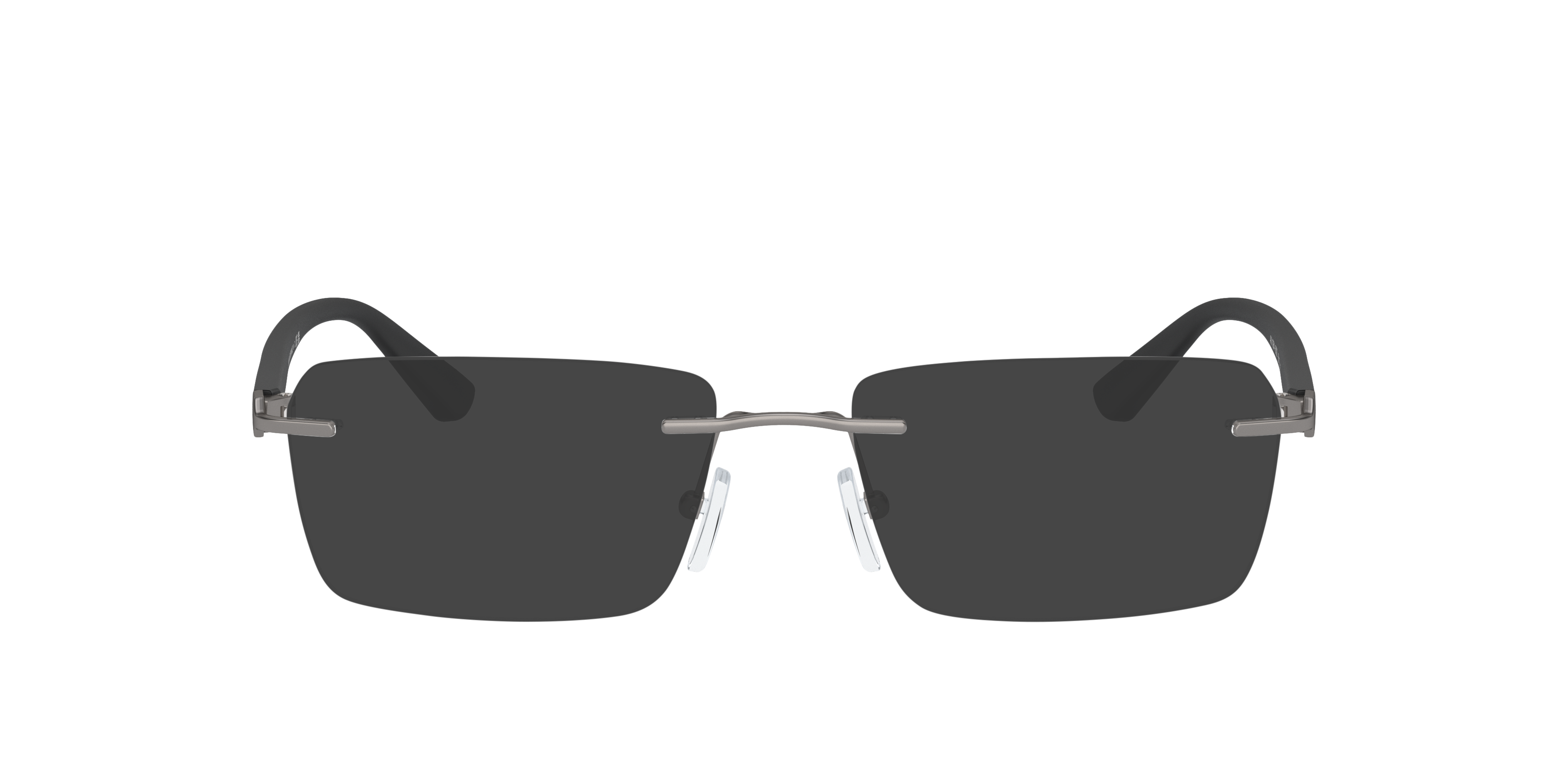 AX1064 Matt Gunmetal MetallEyeglass Frames von B24, mit getönten Gläsern