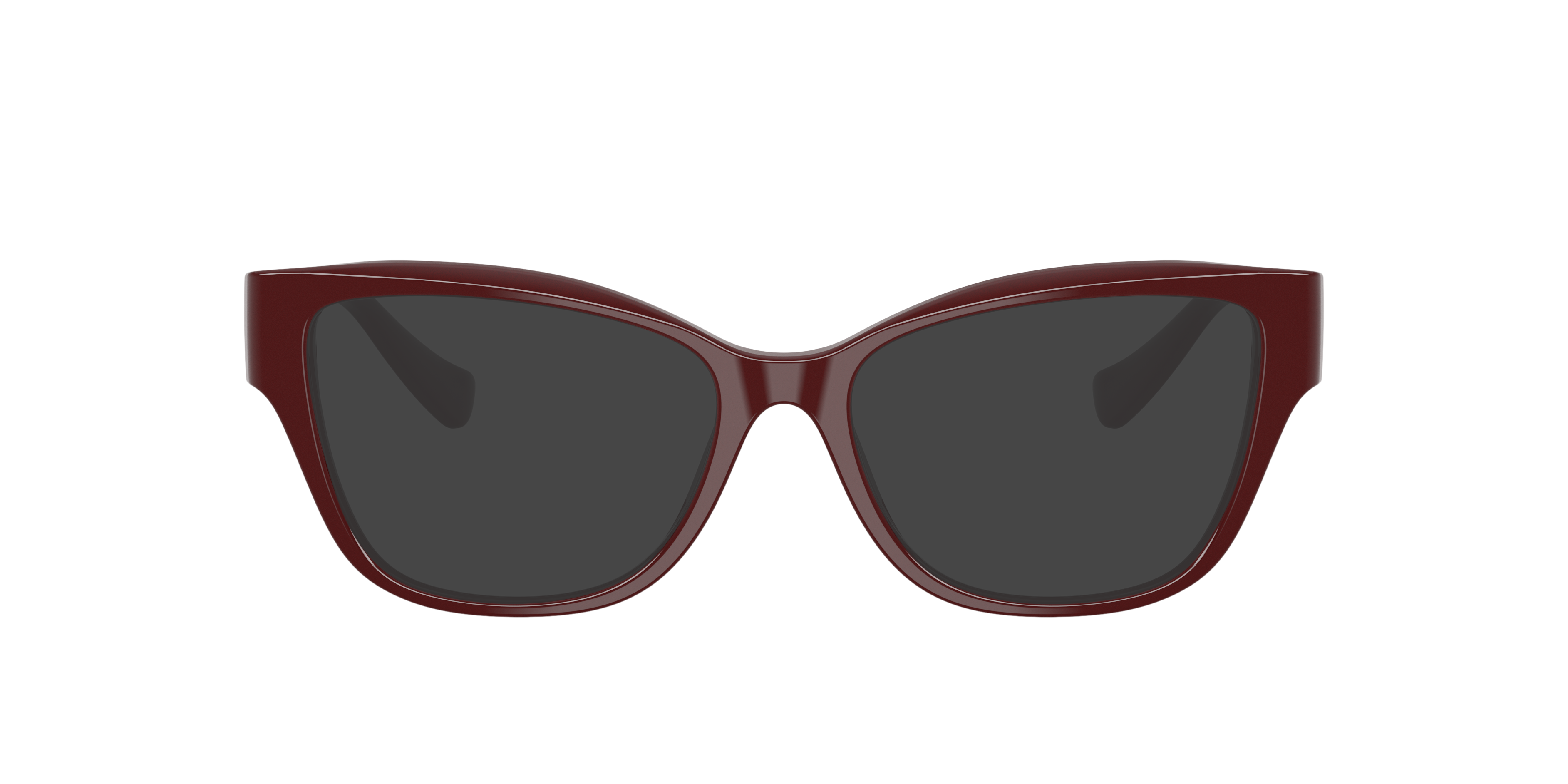 VE3347 Solid Red AcetatEyeglass Frames von B24, mit getönten Gläsern